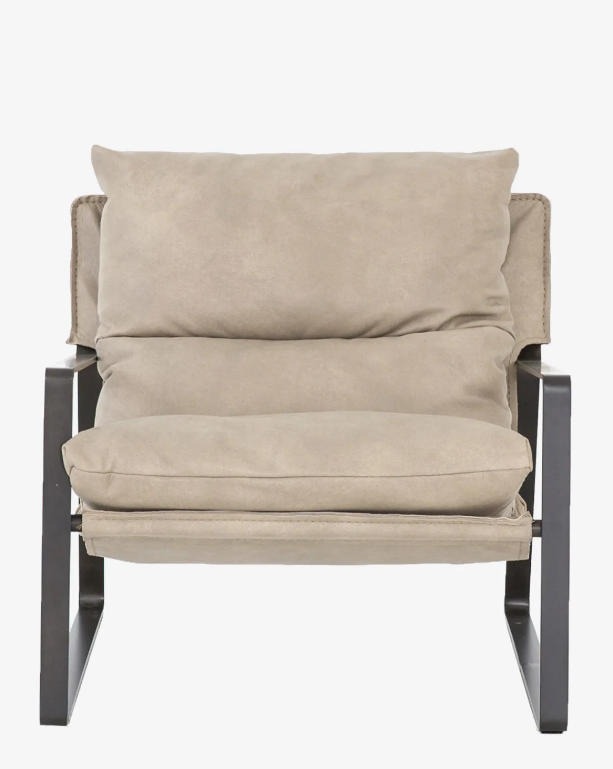 Peyton Leather Sling Chair|Four Hands New