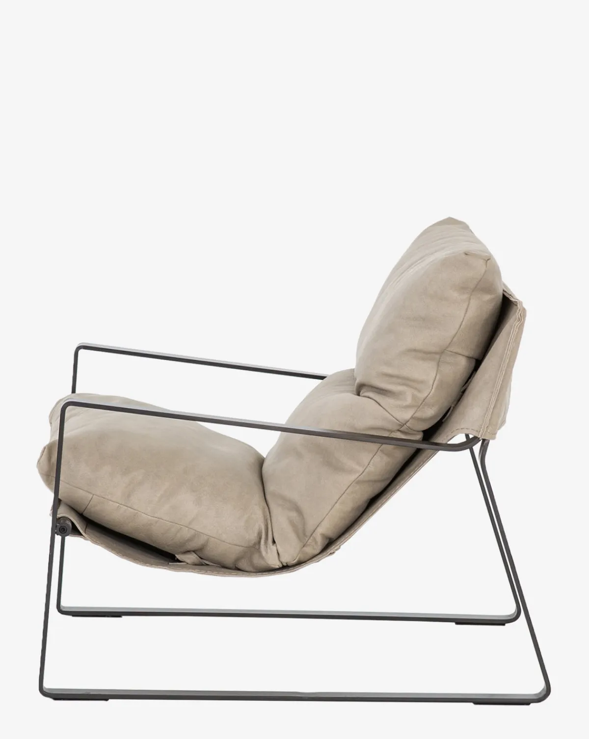 Peyton Leather Sling Chair|Four Hands New