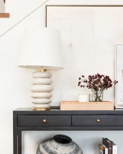 Phoebe Stacked Table Lamp|Visual Comfort & Co. Signature Hot