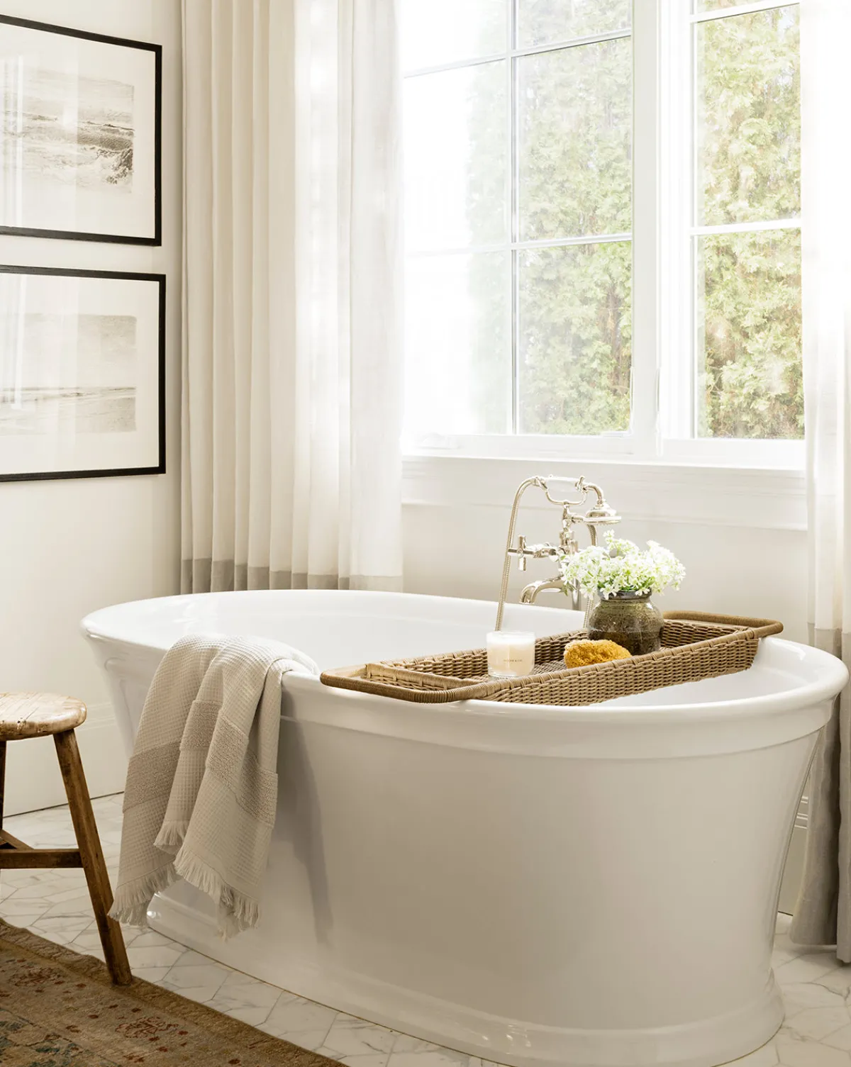 Pickens Rattan Bath Caddy|Makerspalm New