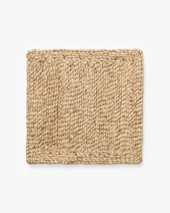 Pieced Handwoven Jute Rug Swatch|Palm Fiber Online