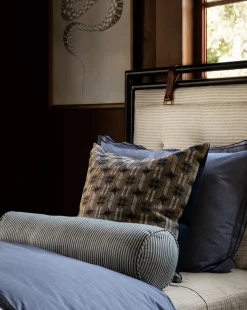 Pinstripe Bolster Pillow|Renuka Inc. Discount