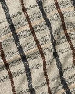 Plaid Tasseled Throw|Creative Co-op Clearance
