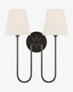 Polaris Double Sconce|Visual Comfort & Co. Signature Clearance