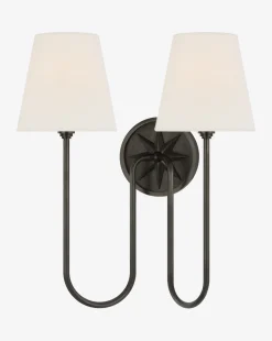 Polaris Double Sconce|Visual Comfort & Co. Signature Clearance
