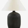 Portis Combed Round Table Lamp|Visual Comfort & Co. Signature Clearance