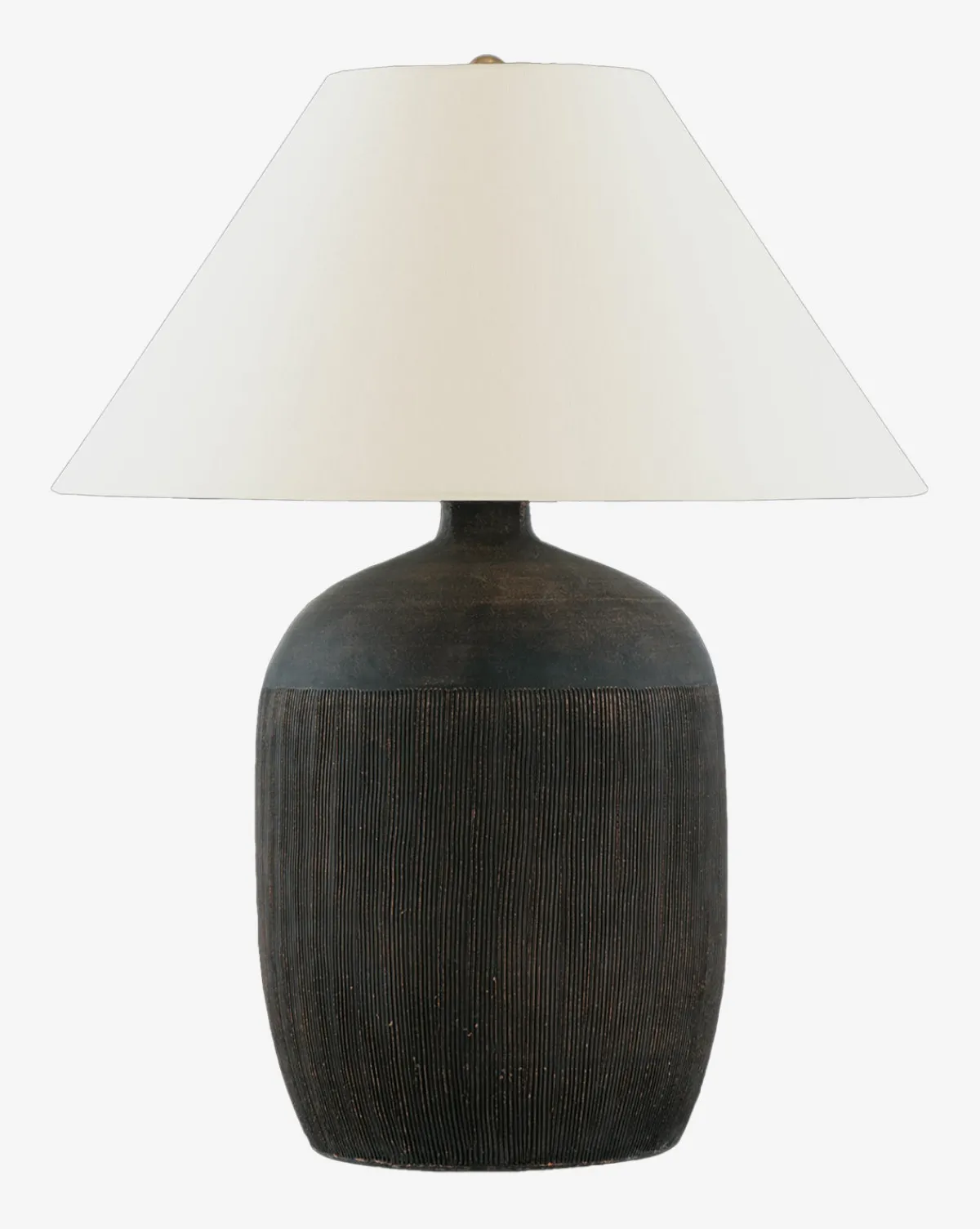 Portis Combed Round Table Lamp|Visual Comfort & Co. Signature Clearance