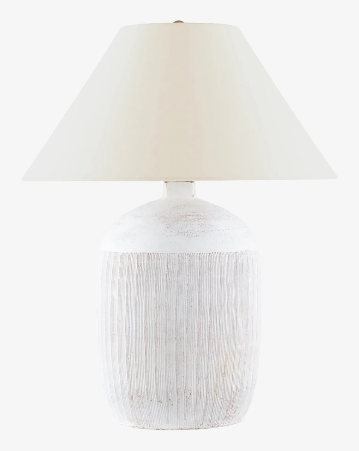 Portis Combed Round Table Lamp|Visual Comfort & Co. Signature Clearance