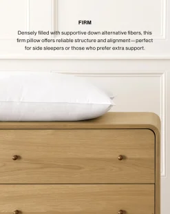 PrimaSera Down Alternative Bed Pillow|Down Inc. New