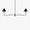 Prosperity Rectangular Chandelier|Currey & Co. Online
