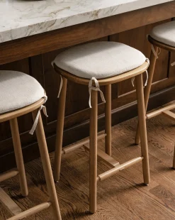 Ralph Oak Counter Stool|Makerspalm