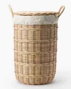 Rattan Lidded Laundry Bin|CV. WIDHI ASIH BALI EXPORT Outlet