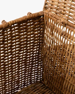 Rattan Wicker Picnic Basket|Creative Co-op Discount