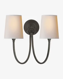 Reed Double Sconce|Visual Comfort & Co. Signature Hot