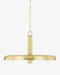 Reynolds Aged Brass Pendant|Hudson Valley Lighting Clearance