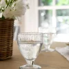 Ribbed Wine Glasses (Set of 4)|Transparent Overseas Sale