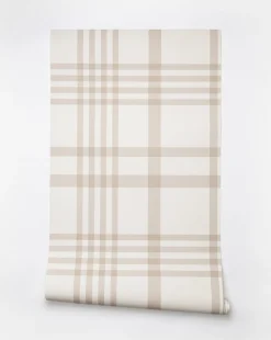 Rigby Plaid Print Wallpaper|York Wallcoverings New
