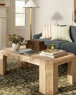 Rocio Burl Coffee Table|Makerspalm