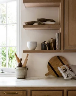 Round Oak Bread Board|Credence Discount