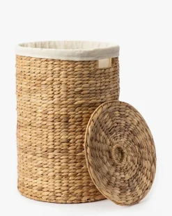 Round Water Hyacinth Basket|Artex Clearance