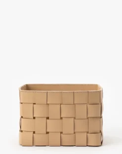 Rupert Leather Bin|Credence Online