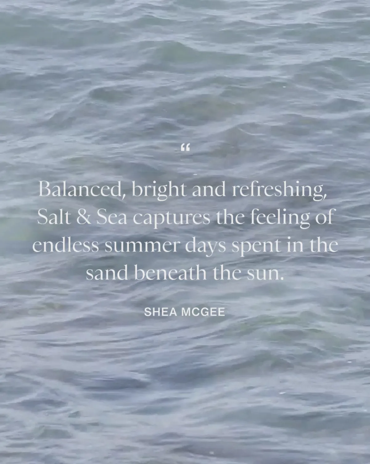 Salt & Sea Hand Lotion|Linnea's Lights New