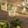 Sanibel Acrylic Highball Drinking Glasses (Set of 4)|TAR HONG DIRECT Hot