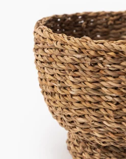 Seagrass Footed Bowl|Napa Home & Garden