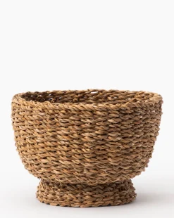 Seagrass Footed Bowl|Napa Home & Garden