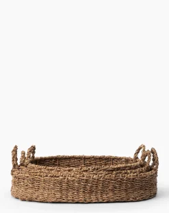 Seagrass Oval Tray|Napa Home & Garden Hot