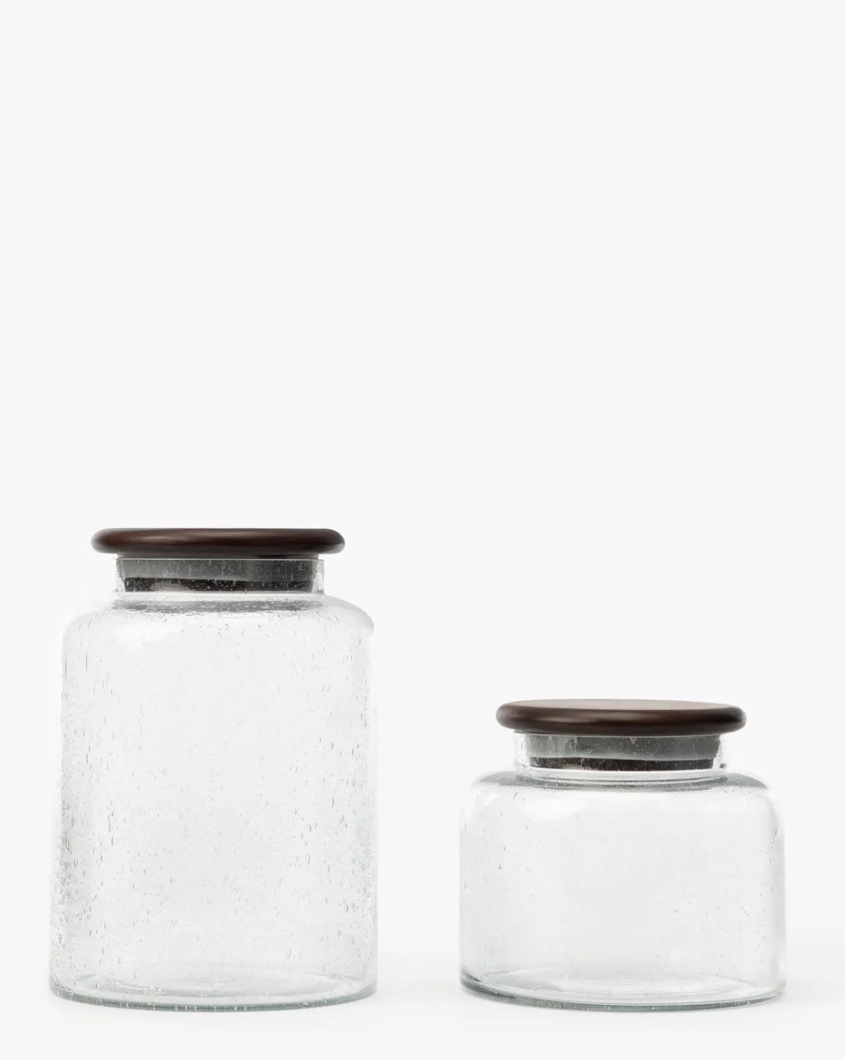 Seeded Glass Canister|Rajan Overseas Sale