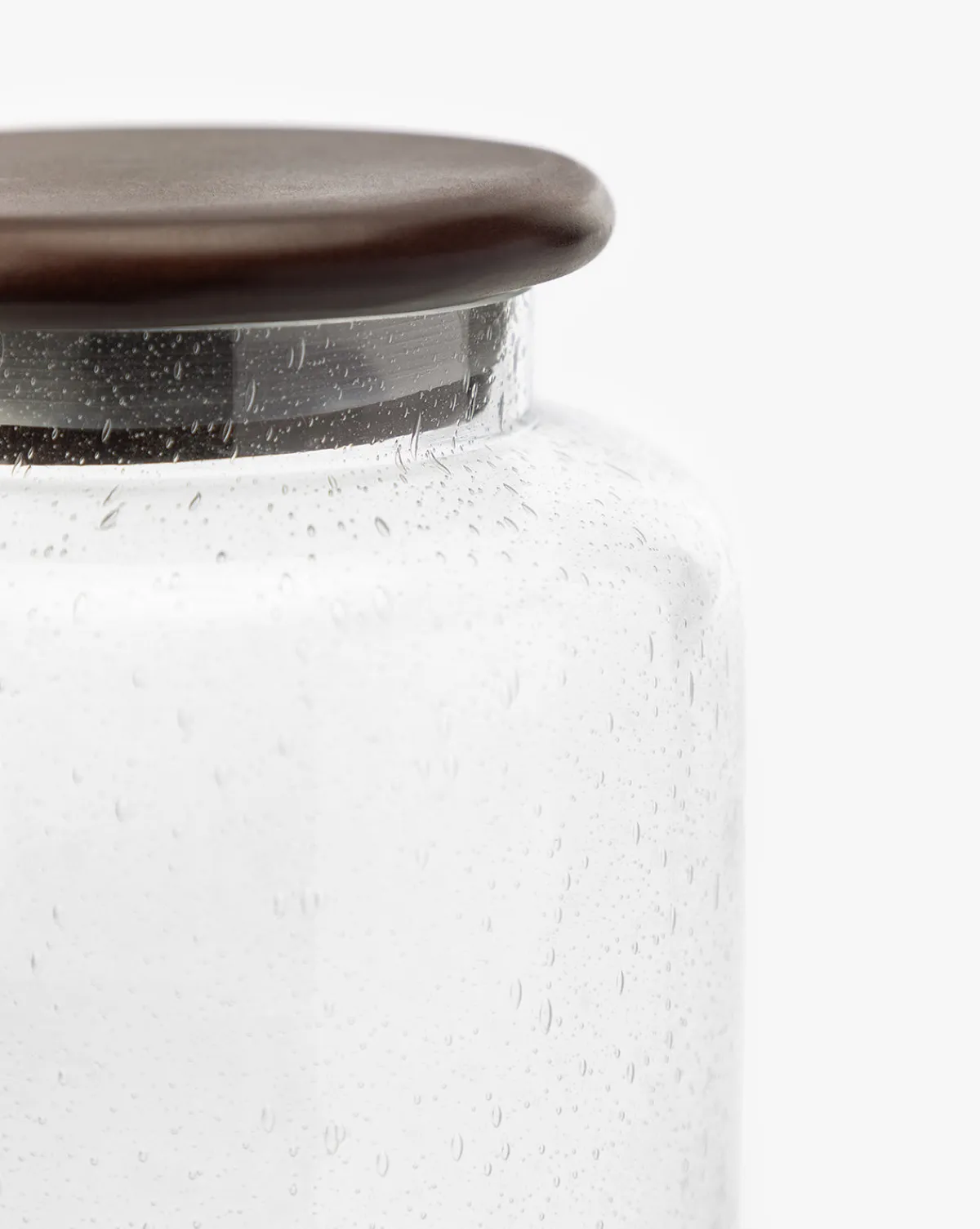 Seeded Glass Canister|Rajan Overseas Sale