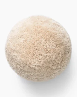 Sherpa Tan Ball Pillow|Monsoon Impex Hot