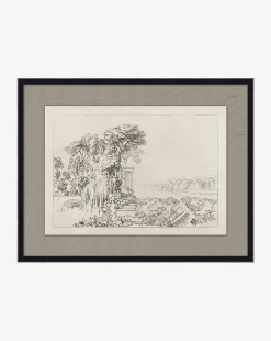 Sketch of Grecian Ruins|Art Headquarters, LLC DBA Wendover Art Group DBA Kevin O'Brien Studio Best