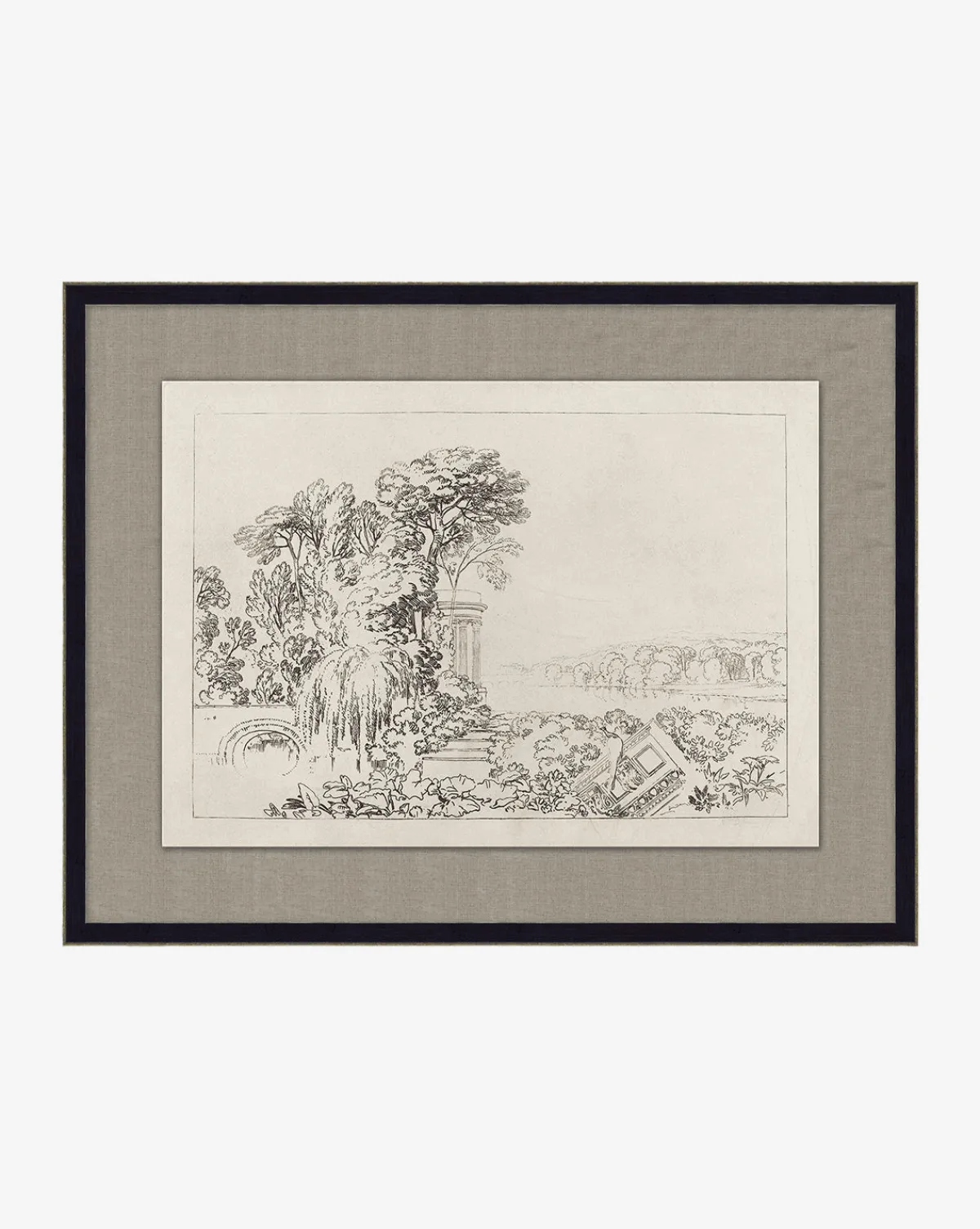 Sketch of Grecian Ruins|Art Headquarters, LLC DBA Wendover Art Group DBA Kevin O'Brien Studio Best