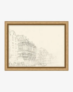 Sketched City Street|Art Headquarters, LLC DBA Wendover Art Group DBA Kevin O'Brien Studio Discount