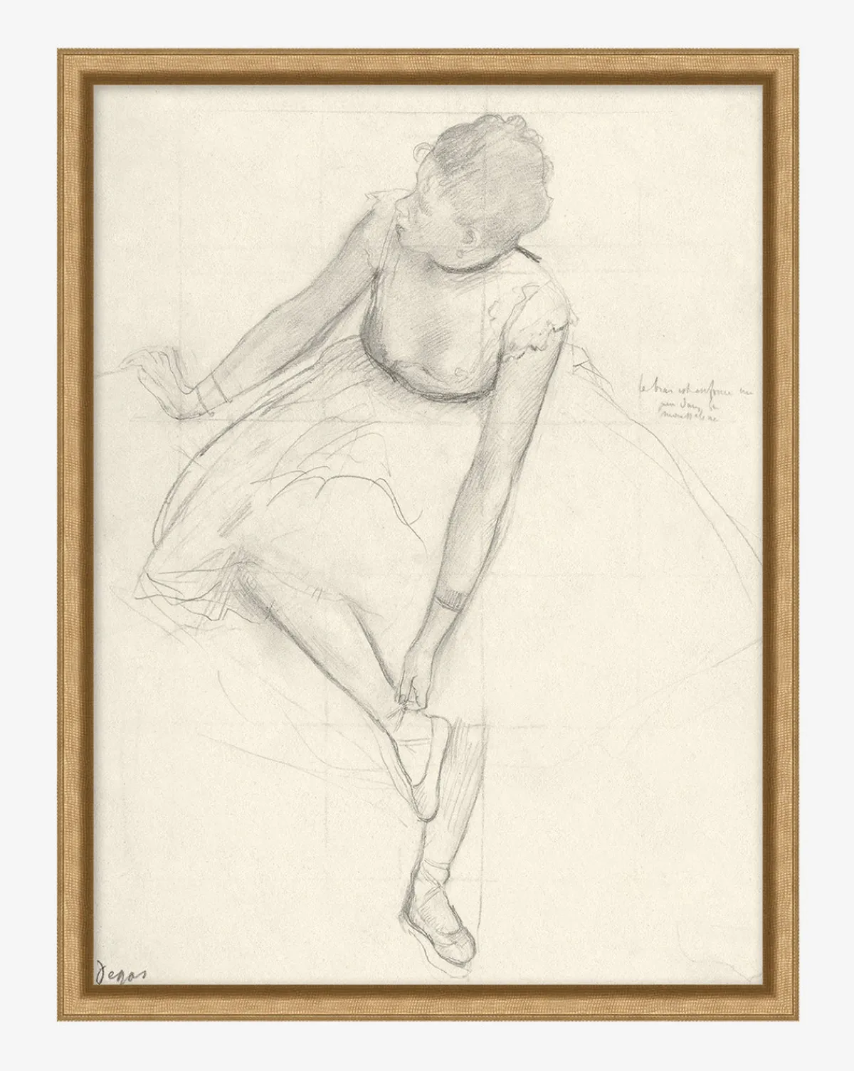 Sketched Dancer|Art Headquarters, LLC DBA Wendover Art Group DBA Kevin O'Brien Studio