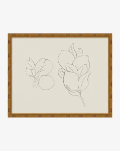 Sketched Fruit II|Art Headquarters, LLC DBA Wendover Art Group DBA Kevin O'Brien Studio New