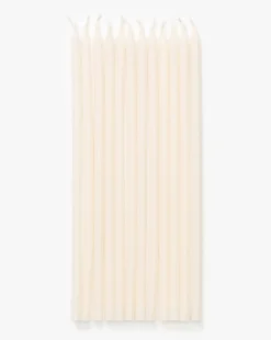 Skinny Wax Taper (Set of 12)|STALWART HOMESTYLES Outlet