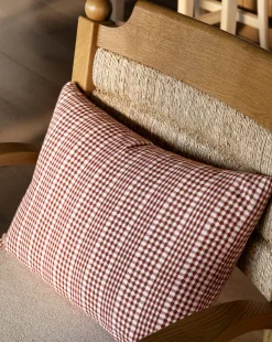 Spencer Gingham Pillow Cover|Monsoon Impex Discount