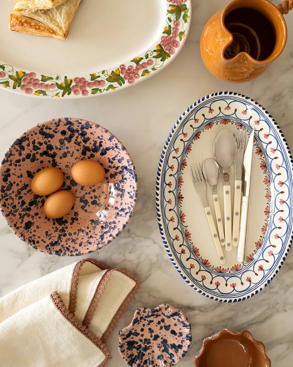 Splatter Coquillage Dish|Sharland England LTD Clearance