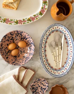 Splatter Scallop Dish|Sharland England LTD New