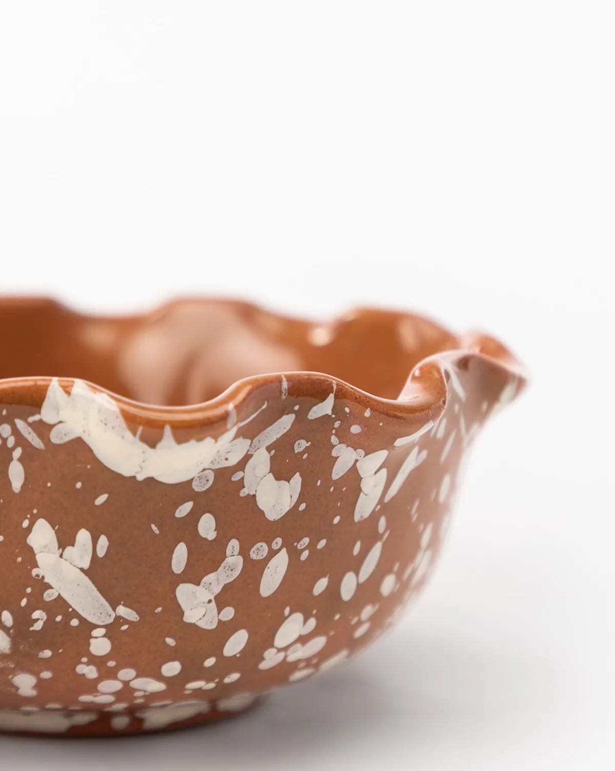 Splatter Scallop Dish|Sharland England LTD New