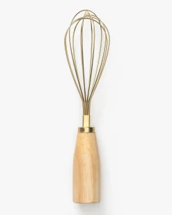 Stainless Steel Whisk with Wood Handle|Creative Co-op Outlet