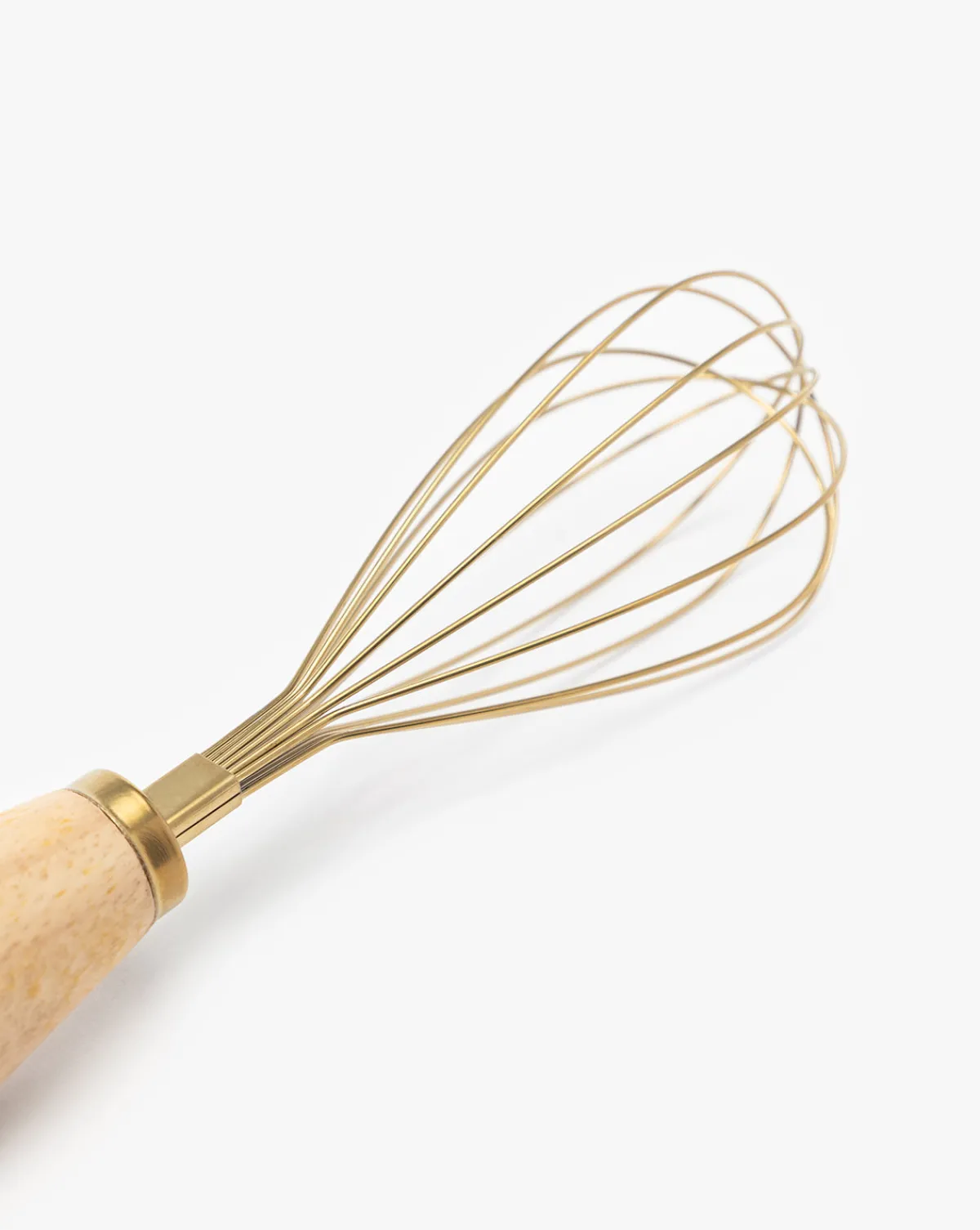 Stainless Steel Whisk with Wood Handle|Creative Co-op Outlet