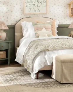 Stella Crocheted Pillow|Creative Co-op New