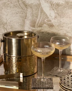 Stemmed Champagne Glass|Creative Co-op Online