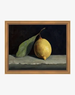 Still Life with Lemon|Art Headquarters, LLC DBA Wendover Art Group DBA Kevin O'Brien Studio Clearance