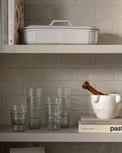 Stoneware Baking Dish in Matte White|Creative Co-op Outlet