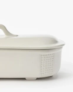 Stoneware Baking Dish in Matte White|Creative Co-op Outlet